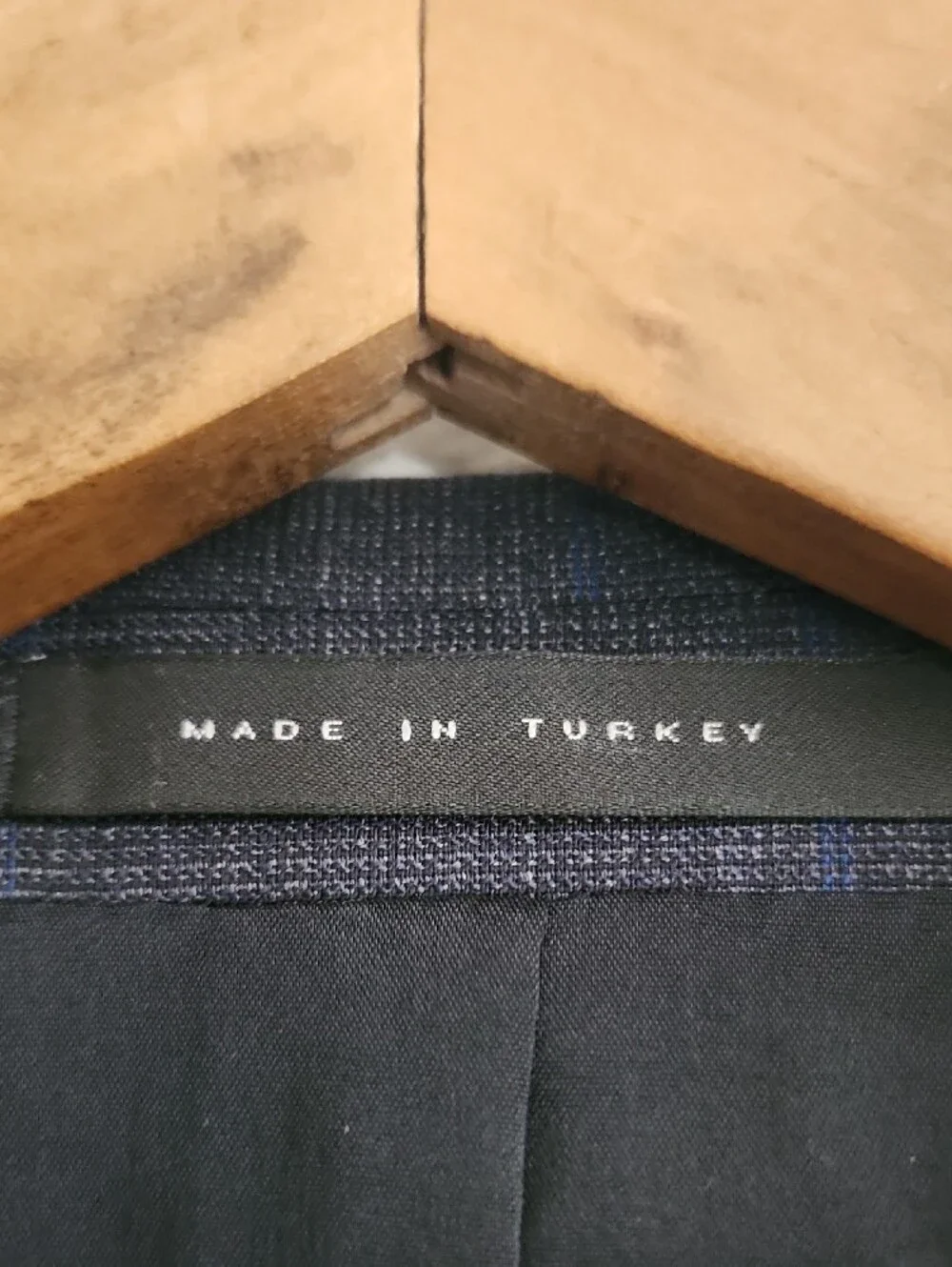 Hugo Boss Marzotto Italian Wool Stretch Blazer Jacket 42R Navy